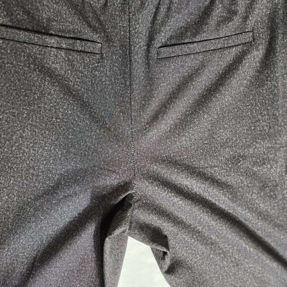Chico's Womens Pants Sz 0 Small 4 Dark Gray Pull On Stretch Front Seams Mid Rise - Picture 12 of 14